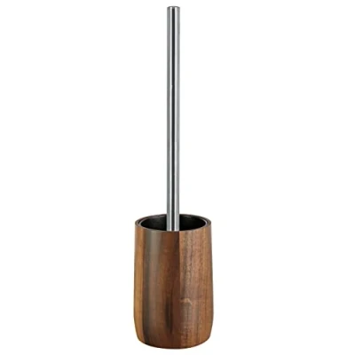 Bild av Litet moln toalettborste hållare Acaia, tillbehör, färg brun, material: akacia, längd 10,5 x bredd höjd 42 cm