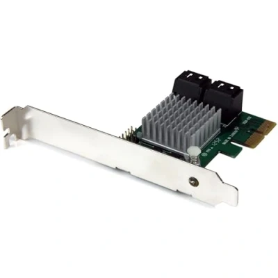 Bild av StarTech.com PCI Express 2.0 SATA III, 6 Gbps RAID kontrollkort med HyperDuo SSD nivåer, PCIe 3 styradapter (PEXSAT34RH)