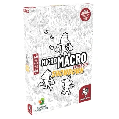 Bild av Pegasus/Spielwiese 59064E MicroMacro: Crime City 4 Showdown (utgåva spelmatta) (engelsk utgåva)