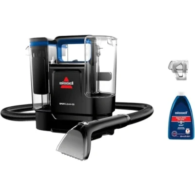 Bild av BISSELL SpotClean C5, Dammsugare Tvätta Mattor, Mattvätt med Triple Action System, Lätt Klädseltvätt, Våtdammsugare för Bilar, Soffor, Madrasser och Mer, Kraftfull 400W Motor, 3861N