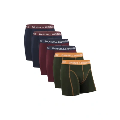 Bild av Danish Endurance Classic Trunks 6 PACK Underkläder multicoloured, Storlek: 3XL, Multi coloured