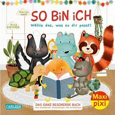 Bild av Maxi Pixi 443: So bin ich: Wähle das, was zu dir passt! Das ganz besondere Buch zum Auswählen, Entscheiden und Mitmachen