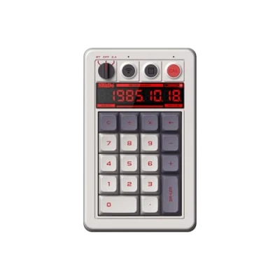 Bild av 8BitDo Retro 18 Mechanical Numpad, Supports Calculator Mode, Bluetooth/2.4G/Wired Numpad for Windows and Android N Edition