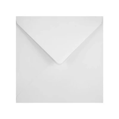 Bild av Netuno 50 kuvert vita kvadratiska 14 x cm 100 g pappersomslag våt utan fönster brevkuvert papper företag