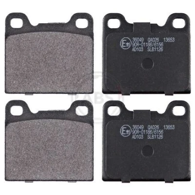 Bild av A.B.S. 36049 Jeu de plaquettes frein sans palpeur d&#039;usure intégré VOLVO: 940 I Break, 240 740 Break