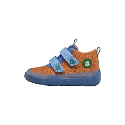 Bild av Affenzahn Mellansäsongssko Glad Middle Season Knit Happy Vattentät Andas Vegan med Kallt Foder Kardborrestängning och halkfri sula, Brun Paradisfågel, 30 EU