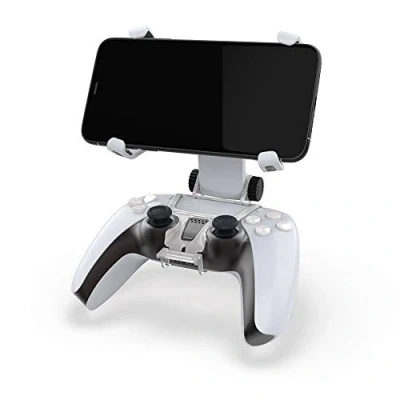 Bild av OSTENT Adjustable Convenient Mobile Phone Bracket Handle Clamp Holder Stand Mount Clip for Sony PS5 DualSense Wireless Controller