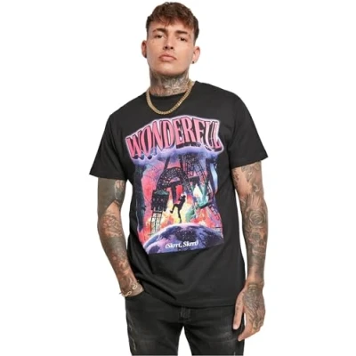 Bild av Mister Tee Wonderful Tshirt med print, Storlek: 4XL, Black