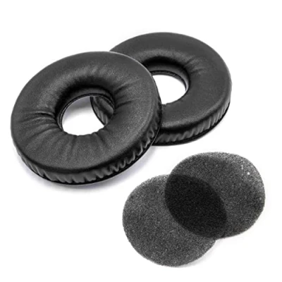 Bild av vhbw Öronkuddar ersättningskudde kompatibel med AKG K121, K121 Studio, K121S, K141, K141 K141M, K142 hörlurar headset, svart, glänsande