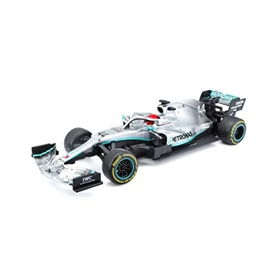 Bild av Maisto Tech R/C F1 Mercedes AMG Petronas W10 (2019): Fjärrstyrd formel 1 bil Lewis Hamilton i skala 1:24, 2,4 GHz, silver (582352)