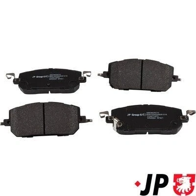 Bild av JP GROUP 3863605010 Bromsbeläggsats framaxel med akustisk slitagevarnare MAZDA: MX 30 (DR) e SKYACTIV 2020