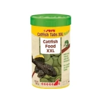 Bild av sera Catfish Tabs XXL Nature, Akvariumfisk, Torr fiskmat, Tablett, Vitamin A, B1, B2, C, D3, E, Stor, 0,13 kg