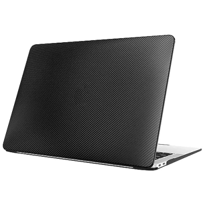 Bild av Fintie fodral kompatibelt med MacBook Air 13 (20182020 version) A2337(M1)/A2179/A1932, ultratunt skyddande i hårdskal snäppfäste, tum retina, svart (vågor)