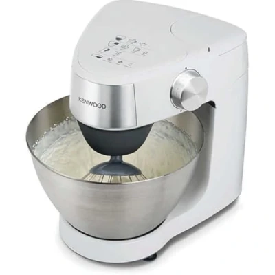 Bild av Kenwood Prospero+ Matberedare KHC29.HOWH, 4,3l Skål i Rostfritt Stål, Innehåller 3 delar, Strimlare, Mixertillbehör Akryl, Citronpress och Stänkskydd, 1000 W, Vit