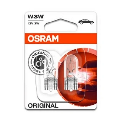 Bild av OSRAM ORIGINAL LINE 2821 02B Ampoule, feu clignotant 12 3 W3W VOLKSWAGEN: Golf 7, Tiguan I, 7 Variant, AUDI: A4 B6 Berline, Q5, TT Coupe