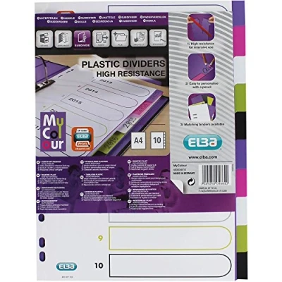 Bild av Elba plastflikavdelare 1 register