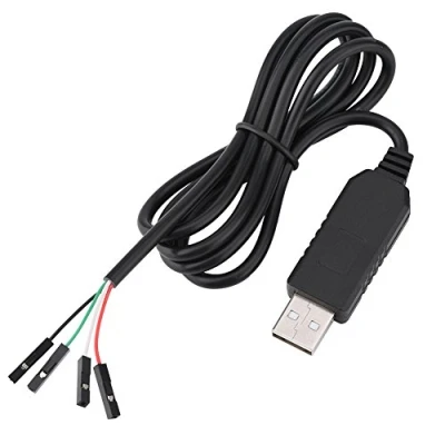 Bild av Akozon PL2303HX RS232 USB TTL omvandlare uppgraderad konverterare COM/TTL seriell adapter STC nedladdningskabel
