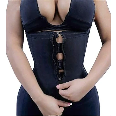 Bild av YIANNA Kvinnor latex midjetränare korsett bantning träning formare