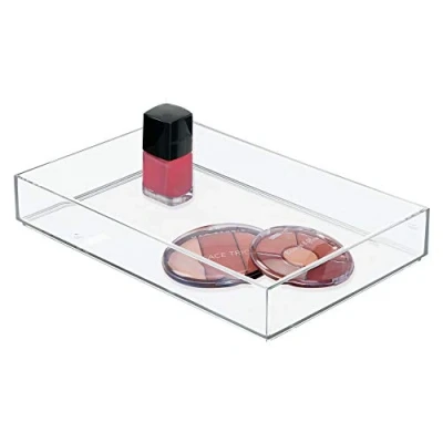 Bild av iDesign 40830EU Förvaringslåda av BPA fri Plast, Transparent, XL: 20,3 cm x 30,5