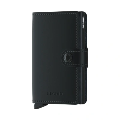Bild av Secrid Miniwallet Matte Black Gratis gravyr