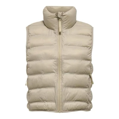 Bild av ONLY Onlkessa Seamless Quilt Waistcoat Väst, Storlek: Small, Beige