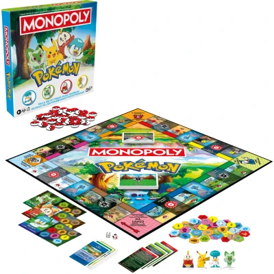 Bild av Hasbro Monopoly Pokémon Edition Board Game (SE/FI)