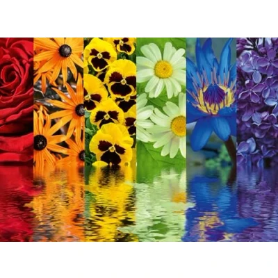Bild av Ravensburger Floral Reflections 500 bitar pussel för vuxna och barn från 10 år