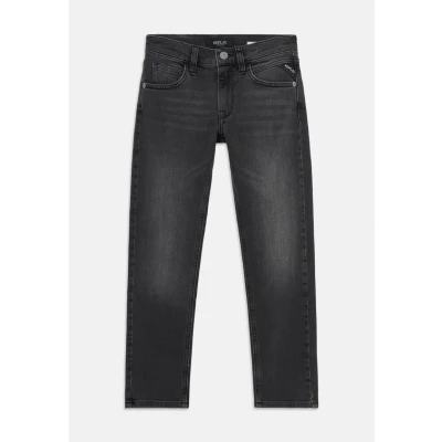 Bild av Replay basics pojkar, supersmal passform, jeans, Zikry, 099 Mörkgrå, 16 År