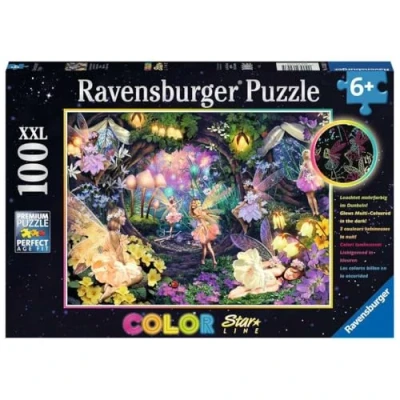 Bild av Ravensburger Pussel Fe Trädgård 100 Bitar