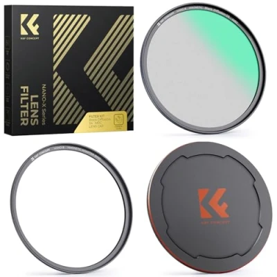 Bild av K&amp;F Concept Nano X serie magnetisk Black Mist 1/4 Promist filter effektfilter 67 mm