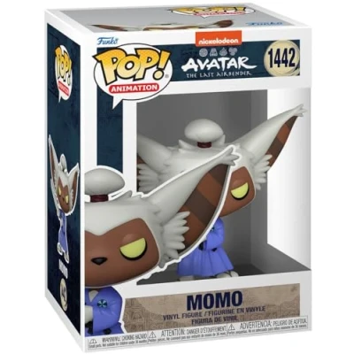 Bild av Funko POP! Animering: Avatar: the Last Airbender Momo samlarobjekt vinylfigur presentidé officiella varor leksaker för barn och vuxna animefans modellfigur samlare display