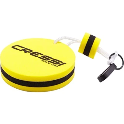 Bild av Cressi Floating Keychain Flytande Nyckelring, Gul/Svart, En storlek, Unisex Vuxen