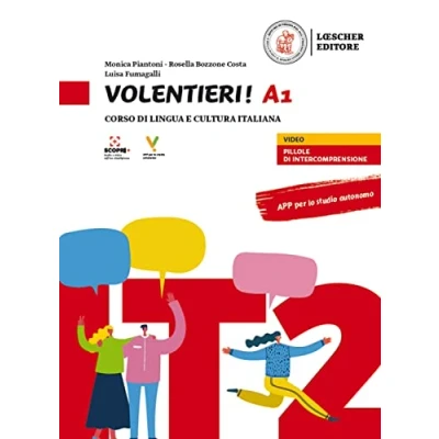 Bild av Volentieri! A1. Libro dello studente + esercizi multilibro: Corso di lingua e cultura italiana. degli codice ... digitale sul sito imparosulweb.eu (36 mesi)