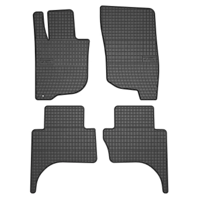 Bild av FROGUM 547679 Ensemble de tapis sol Caoutchouc avant et arrière 4 noir Sur mesure