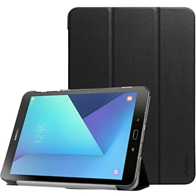 Bild av ProCase Samsung Tab S3 9,7&quot; fodral (SM T820/T825/T827), tunt hårt skal med funktionsstöd för SM T820/SM T825 svart