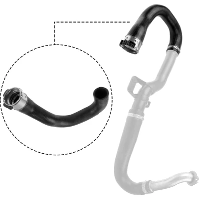 Bild av GATES 09 0678 Gaine De Suralimentation PE (polyéthylène) OPEL: Corsa D 3/5 portes