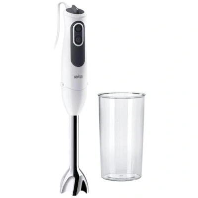 Bild av Braun Minipimer 3 Vario MQ3100 Smoothie + Stavmixer, Vit, Svart
