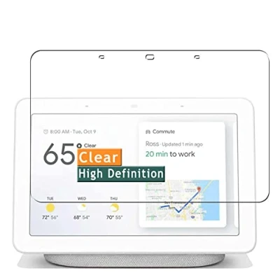 Bild av Vaxson 3 pack skärmskydd, kompatibel med Google Nest Hub/Google Home Hub 7&quot;, TPU filmskydd klistermärke [INTE härdat glas]