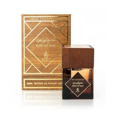 Bild av AYAT PERFUMES Eau de Parfum Oud COLLECTION 100 ml arabisk doft för män och kvinnor en sensuell orientalisk designad tillverkad i Dubai King Of