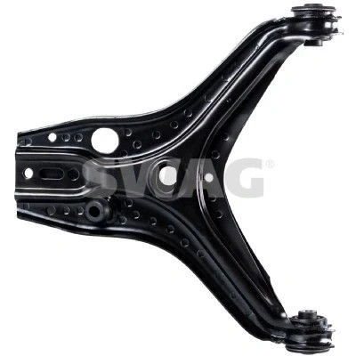 Bild av SWAG 30 73 0008 Bras de suspension avec roulement Essieu avant gauche, inférieur barre oscillant transversal Tôle d&#039;acier AUDI: 90 B3, Coupe B3