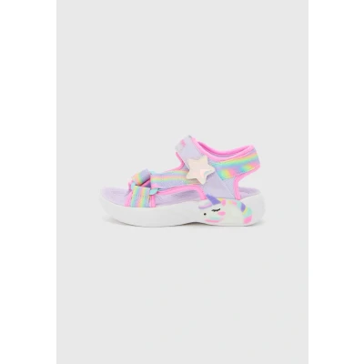 Bild av Skechers Unicorn Dreams Sandaler lavender/multicoloured för barn, Storlek: 30, Lavender/multi coloured Textil
