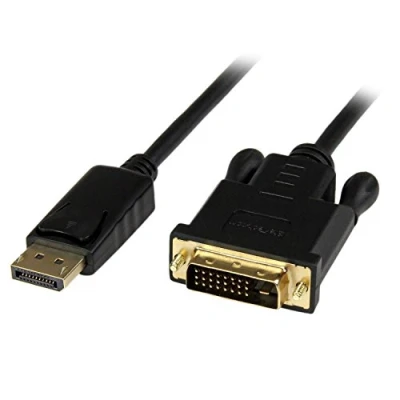 Bild av StarTech.com 1,8 m aktiv DisplayPort till DVI adapter/konverteringskabel DP 1920x1200 Svart