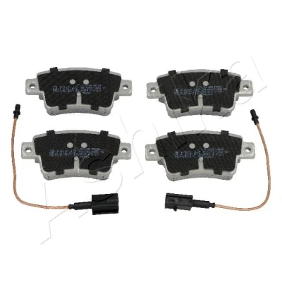 Bild av ASHIKA 51 00 0215 Jeu de plaquettes frein Essieu arrière contact signal d&#039;usure inclus FIAT: Punto Evo 3/5 portes, III portes