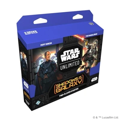 Bild av Asmodee FFG Star Wars: Unlimited Shadows of The Galaxy startkit för 2 spelare samlarkortspel brädspel vuxna och barn från 12 år engelsk version
