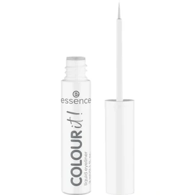 Bild av Essence Cosmetics Colour It! Flytande Eyeliner, Långvarig, Högpigmenterad, Snabbtorkande, Intensiv, Matt, 3 ml