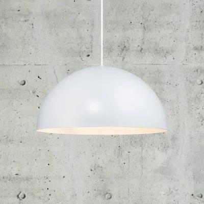 Bild av Nordlux Hänglampa Ellen 40 med metallskärm, vit