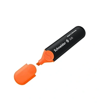 Bild av Schneider penna överstrykningspenna jobb, påfyllningsbar, orange, 1 styck (1 pack)