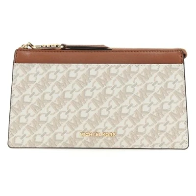 Bild av Michael Kors Empire Axelremsväska, Storlek: One Size, Vanilla/lugg