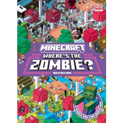 Bild av Minecraft Where’s the Zombie?: An official illustrated children’s search and find book, perfect gift for kids aged 6, 7, 8, 9 10, brand new 2024