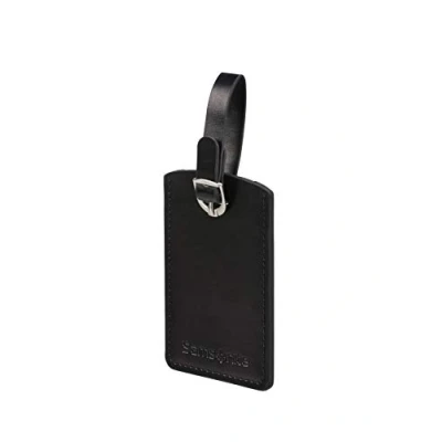 Bild av Samsonite Global Travel Accessories, rektangulär bagageetikett, 10 cm, svart, bagagetagg